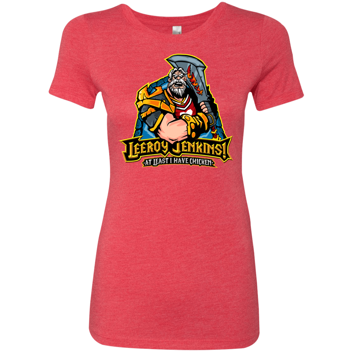 T-Shirts Vintage Red / Small Leeroy Jenkins Women's Triblend T-Shirt