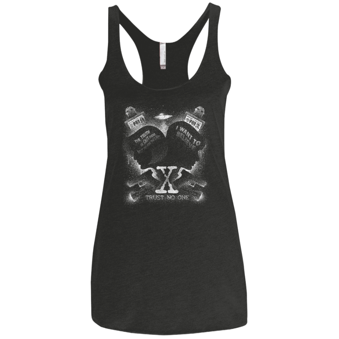 T-Shirts Vintage Black / X-Small Legacy of Believing Women's Triblend Racerback Tank