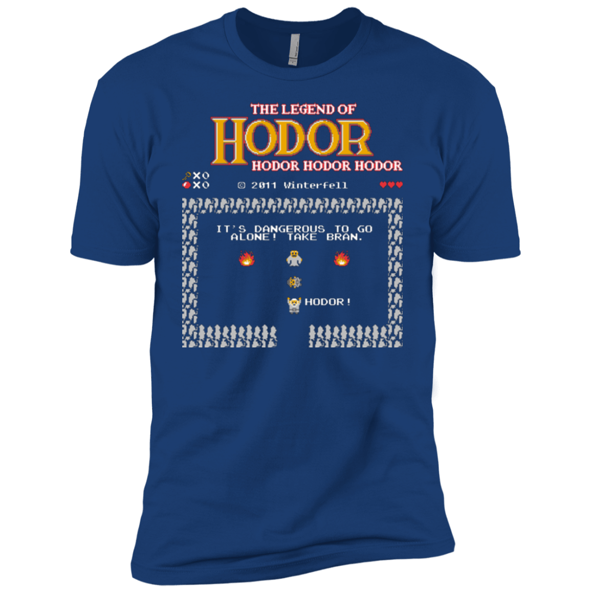 T-Shirts Royal / YXS Legend of Hodor Boys Premium T-Shirt