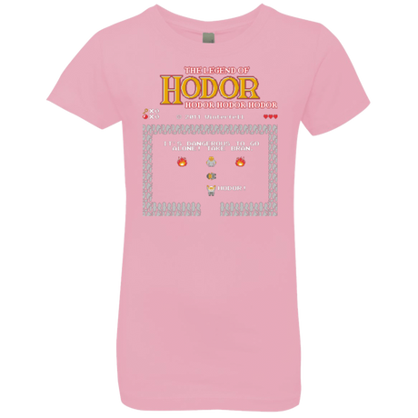 T-Shirts Light Pink / YXS Legend of Hodor Girls Premium T-Shirt