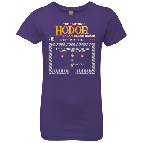 T-Shirts Purple Rush / YXS Legend of Hodor Girls Premium T-Shirt