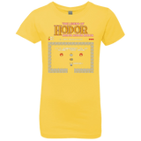 T-Shirts Vibrant Yellow / YXS Legend of Hodor Girls Premium T-Shirt