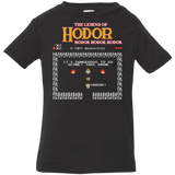 T-Shirts Black / 6 Months Legend of Hodor Infant Premium T-Shirt