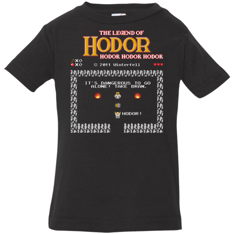 T-Shirts Black / 6 Months Legend of Hodor Infant Premium T-Shirt