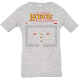 T-Shirts Heather / 6 Months Legend of Hodor Infant Premium T-Shirt