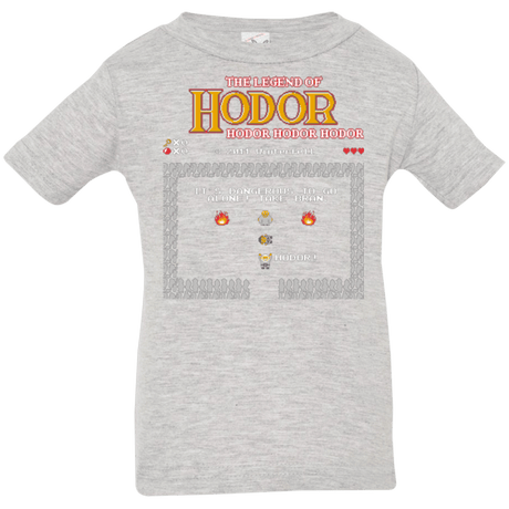 T-Shirts Heather / 6 Months Legend of Hodor Infant Premium T-Shirt
