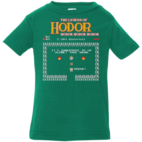T-Shirts Kelly / 6 Months Legend of Hodor Infant Premium T-Shirt