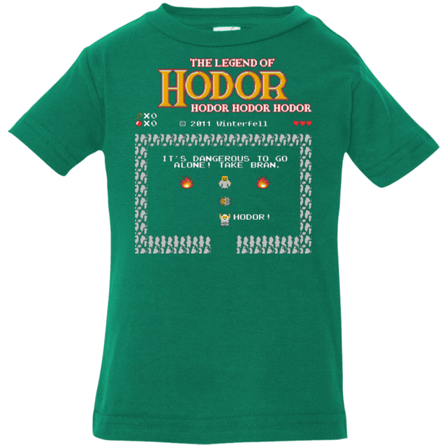 T-Shirts Kelly / 6 Months Legend of Hodor Infant Premium T-Shirt