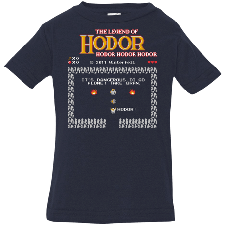 T-Shirts Navy / 6 Months Legend of Hodor Infant Premium T-Shirt