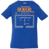 T-Shirts Royal / 6 Months Legend of Hodor Infant Premium T-Shirt