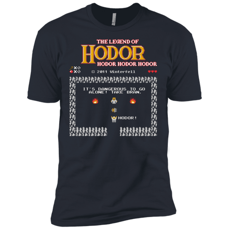 T-Shirts Indigo / X-Small Legend of Hodor Men's Premium T-Shirt