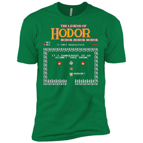 T-Shirts Kelly Green / X-Small Legend of Hodor Men's Premium T-Shirt