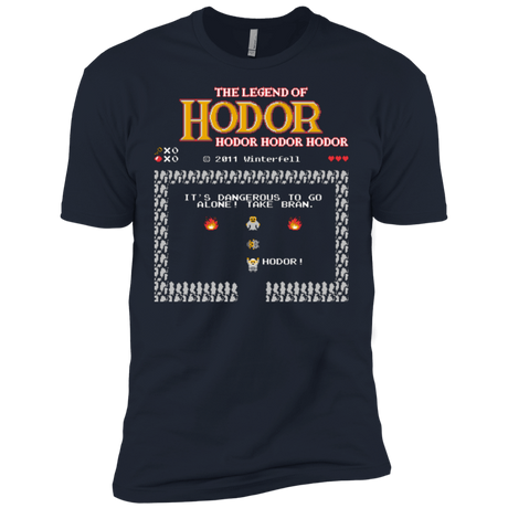 T-Shirts Midnight Navy / X-Small Legend of Hodor Men's Premium T-Shirt