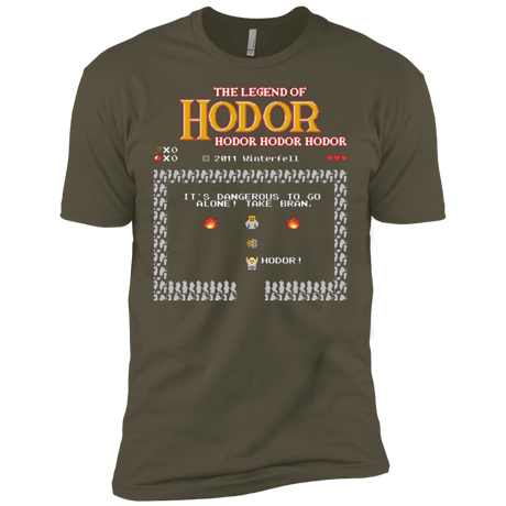 T-Shirts Military Green / X-Small Legend of Hodor Men's Premium T-Shirt