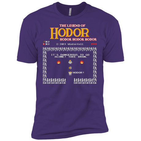 T-Shirts Purple / X-Small Legend of Hodor Men's Premium T-Shirt