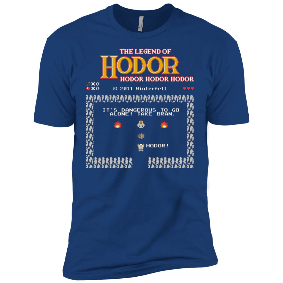 T-Shirts Royal / X-Small Legend of Hodor Men's Premium T-Shirt