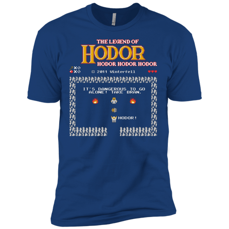 T-Shirts Royal / X-Small Legend of Hodor Men's Premium T-Shirt