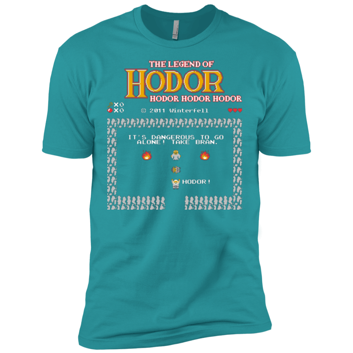 T-Shirts Tahiti Blue / X-Small Legend of Hodor Men's Premium T-Shirt