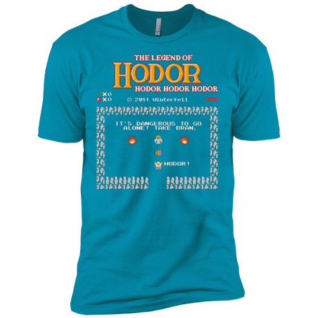 T-Shirts Turquoise / X-Small Legend of Hodor Men's Premium T-Shirt