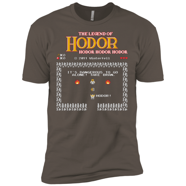 T-Shirts Warm Grey / X-Small Legend of Hodor Men's Premium T-Shirt