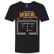 T-Shirts Black / X-Small Legend of Hodor Men's Premium V-Neck