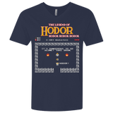 T-Shirts Midnight Navy / X-Small Legend of Hodor Men's Premium V-Neck