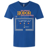 T-Shirts Royal / X-Small Legend of Hodor Men's Premium V-Neck