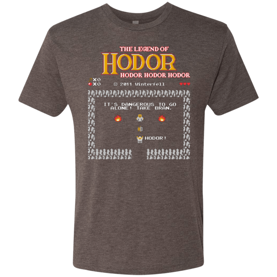 T-Shirts Macchiato / Small Legend of Hodor Men's Triblend T-Shirt