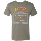 T-Shirts Venetian Grey / Small Legend of Hodor Men's Triblend T-Shirt