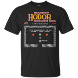 T-Shirts Black / Small Legend of Hodor T-Shirt
