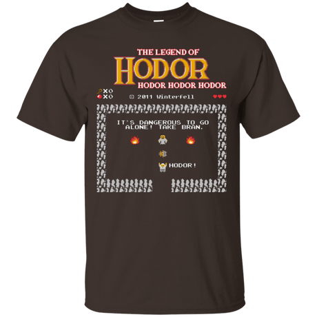T-Shirts Dark Chocolate / Small Legend of Hodor T-Shirt