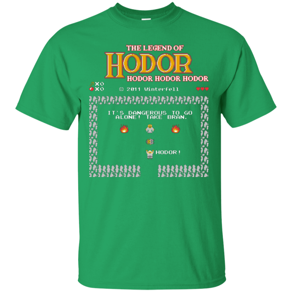 T-Shirts Irish Green / Small Legend of Hodor T-Shirt