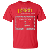 T-Shirts Red / Small Legend of Hodor T-Shirt