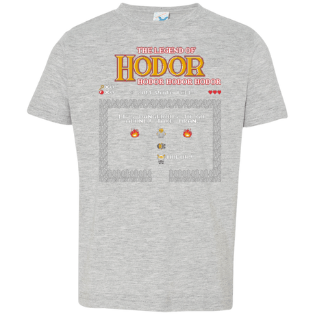 T-Shirts Heather / 2T Legend of Hodor Toddler Premium T-Shirt