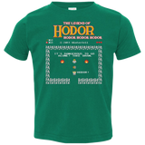 T-Shirts Kelly / 2T Legend of Hodor Toddler Premium T-Shirt