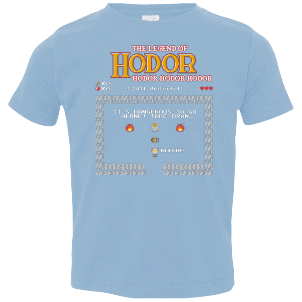 T-Shirts Light Blue / 2T Legend of Hodor Toddler Premium T-Shirt