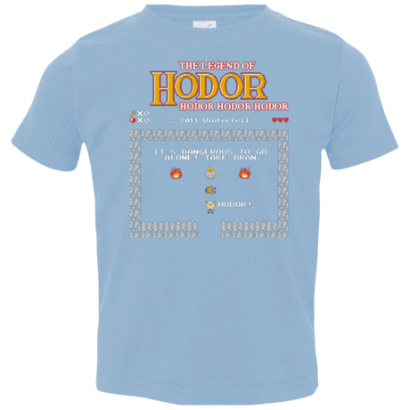 T-Shirts Light Blue / 2T Legend of Hodor Toddler Premium T-Shirt