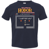 T-Shirts Navy / 2T Legend of Hodor Toddler Premium T-Shirt