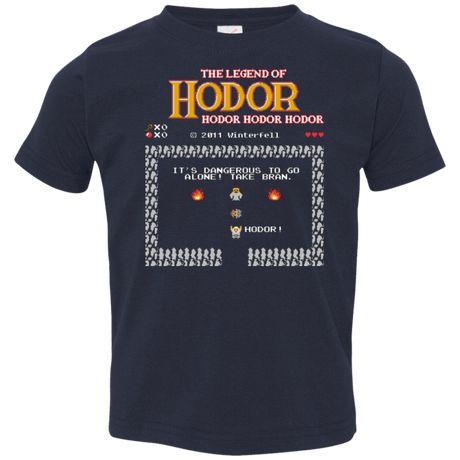 T-Shirts Navy / 2T Legend of Hodor Toddler Premium T-Shirt