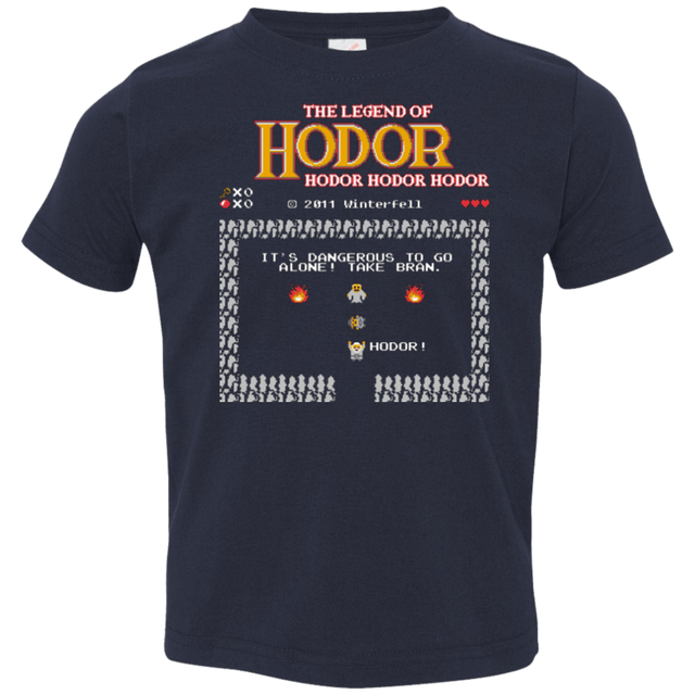 T-Shirts Navy / 2T Legend of Hodor Toddler Premium T-Shirt