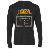 T-Shirts Vintage Black / X-Small Legend of Hodor Triblend Long Sleeve Hoodie Tee