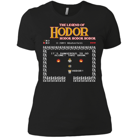 T-Shirts Black / X-Small Legend of Hodor Women's Premium T-Shirt