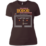 T-Shirts Dark Chocolate / X-Small Legend of Hodor Women's Premium T-Shirt