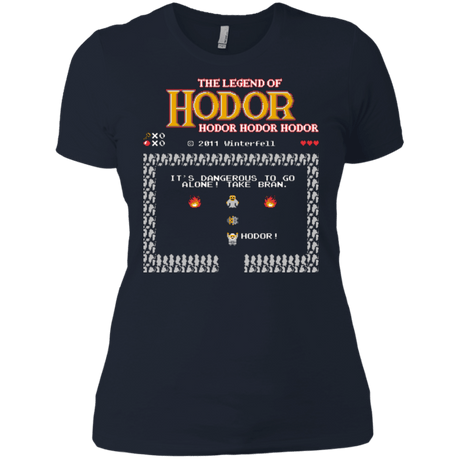 T-Shirts Midnight Navy / X-Small Legend of Hodor Women's Premium T-Shirt