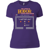 T-Shirts Purple / X-Small Legend of Hodor Women's Premium T-Shirt