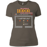 T-Shirts Warm Grey / X-Small Legend of Hodor Women's Premium T-Shirt