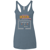 T-Shirts Indigo / X-Small Legend of Hodor Women's Triblend Racerback Tank
