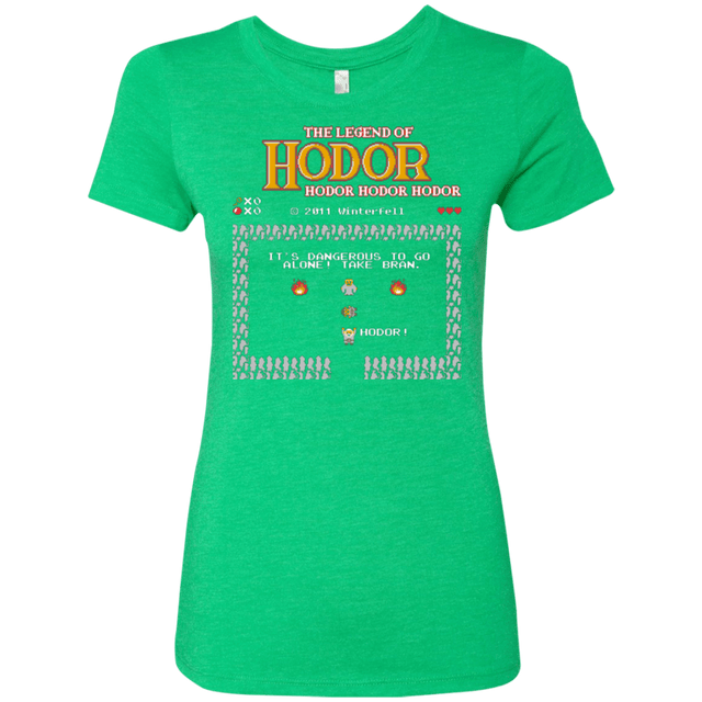 T-Shirts Envy / Small Legend of Hodor Women's Triblend T-Shirt