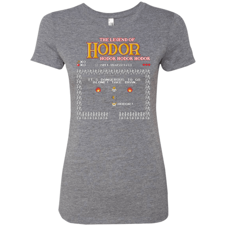 T-Shirts Premium Heather / Small Legend of Hodor Women's Triblend T-Shirt