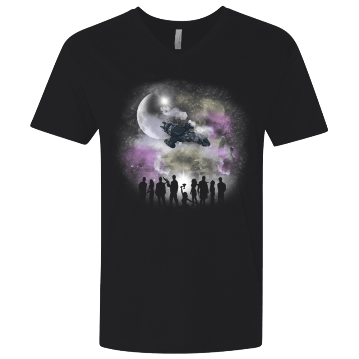 T-Shirts Black / X-Small Legend of Serenity Men's Premium V-Neck